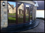 Rosewood uPVC Bay Window
