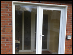 White uPVC Front Door