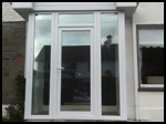 White uPVC Front Porch