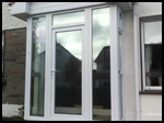 White uPVC Front Porch
