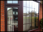 Rosewood uPVC Bay Window