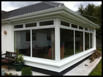 White uPVC Sunroom