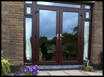 Rosewood French doors?