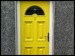 Yellow Composite Door