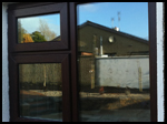 Rosewood uPVC Window