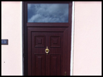 Rosewood uPVC Front Door